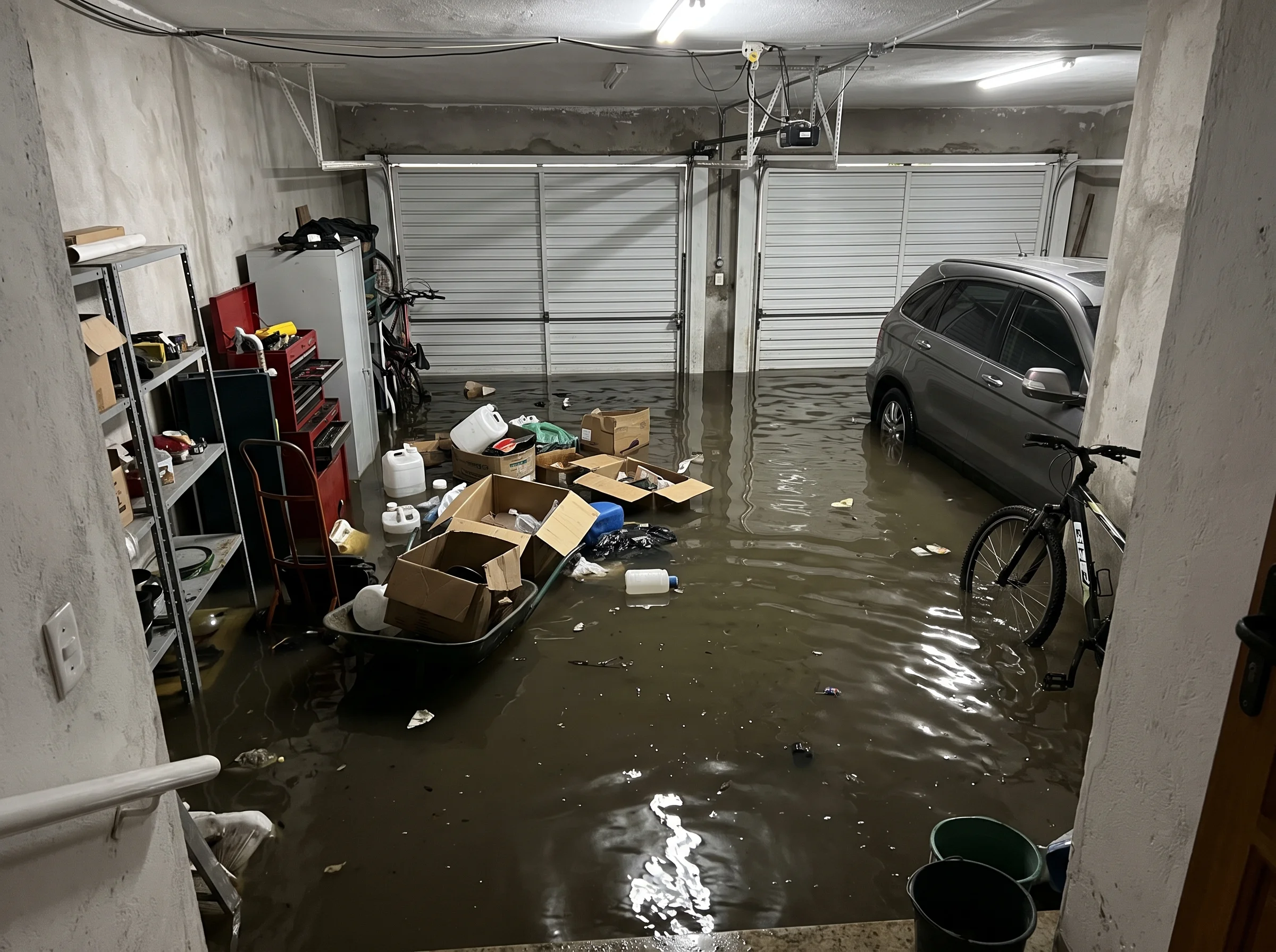 Sucção de alagamentos em São Paulo